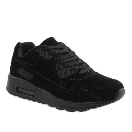 Chaussures de sport noires Z2014-6 1