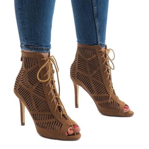 Bottes de chameau sur une épingle 1610-225 brun 2