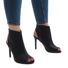 Bottines noires 1551-150 le noir 2 Bottines noires 1551-150 le noir 2