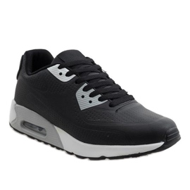 Chaussures de sport noires Z2014-4 1