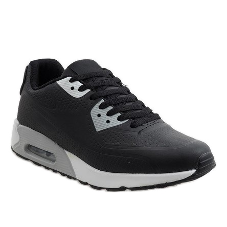 Chaussures de sport noires Z2014-4 1