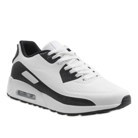 Chaussures de sport noires Z2014-4 blanc 1