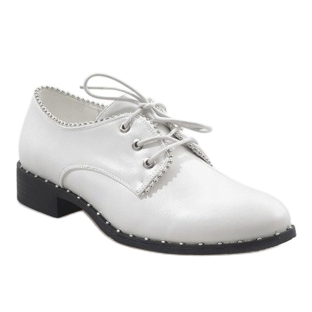 Chaussures de jazz blanches Ćwieki 6288-2 1