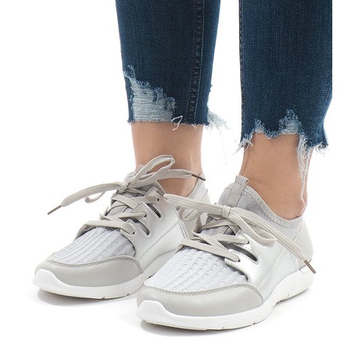 Chaussures de sport à la mode grises A281 1