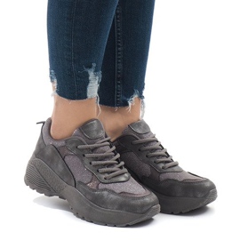 BY-080 chaussures de sport grises 1 BY-080 chaussures de sport grises 1