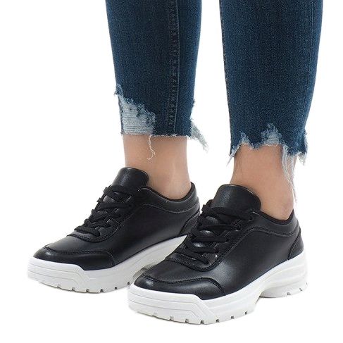 Chaussures de sport noires 6255 1