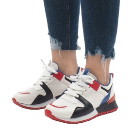 2018-7 Chaussures de sport à la mode multicolores noires blanc rouge 1