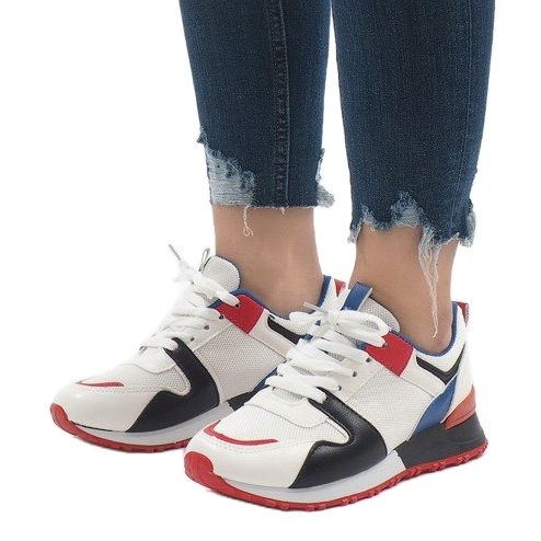 2018-7 Chaussures de sport à la mode multicolores noires blanche le noir rouge 1
