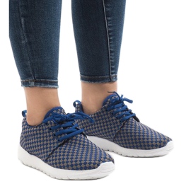 Chaussures de sport A5126 bleues 1