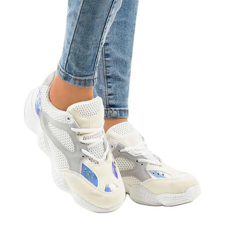 Baskets blanches MS522-9 1