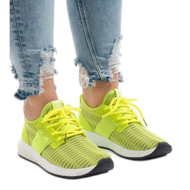 275-Y chaussures de sport vertes 1