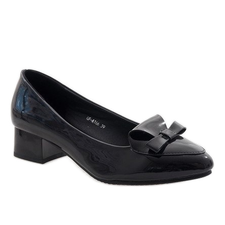 Talons hauts noirs GF-A166 le noir 1