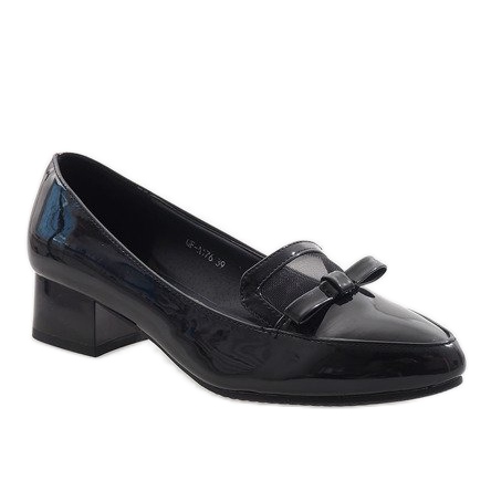 Talons hauts noirs GF-A176 le noir 1