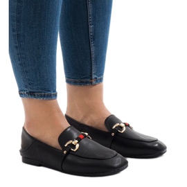 Mocassins ballerines noirs YJX005 le noir 1