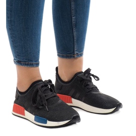 Chaussures de sport MD01B-5 noires 1