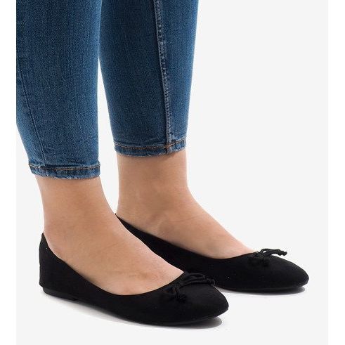 Ballerines noires 006-1 le noir 1