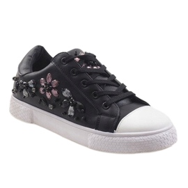 Baskets noires K1709 2