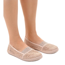 Baskets en dentelle rose 1148-Y 1 Baskets en dentelle rose 1148-Y 1