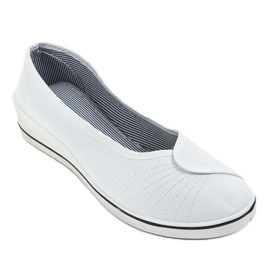 Baskets blanches, baskets compensées NS-02 1