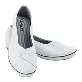 Baskets blanches, baskets compensées NS-02 3