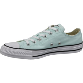 Converse C. Taylor All Star Ox Teal Teal W 163357C bleu 1 Converse C. Taylor All Star Ox Teal Teal W 163357C bleu 1