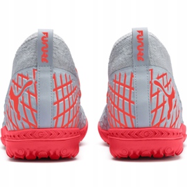 Chaussures de foot Puma Future 4.3 Netfit Tt M 105685 01 multicolore gris 4