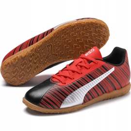 Chaussures de foot Puma One 5.4 It Jr 105664 03 multicolore rouge 3