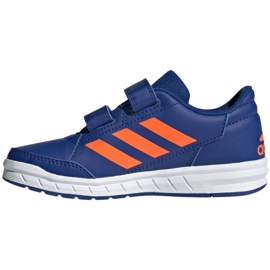 Chaussures adidas Altasport Cf K marine orange Jr G27086 bleu 1