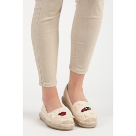 Bestelle Espadrilles Beiges Avec Patchs 1