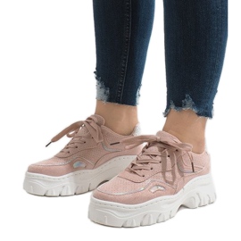 Baskets roses HX999 1