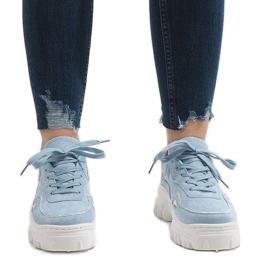 Chaussures de sport bleues HX999 2