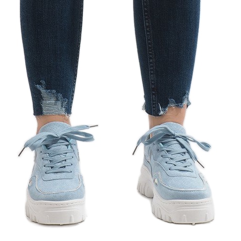 Chaussures de sport bleues HX999 2