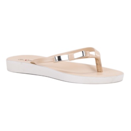 Seastar Tongs Avec Un Noeud brun 3