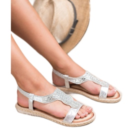 Emaks Espadrilles Slip On Sandales gris 2