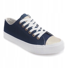 Baskets femme bleu marine TL13 1