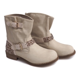 Bottes Saszki 8893 Beige 1 Bottes Saszki 8893 Beige 1