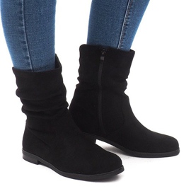 Bottes Chaudes Jodhpur L7355 Noir le noir 3