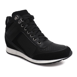 Baskets Compensées 58804 Noir le noir 1