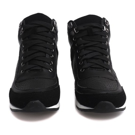 Baskets Compensées 58804 Noir le noir 2