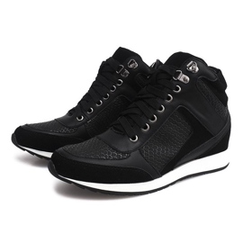 Baskets Compensées 58804 Noir le noir 3