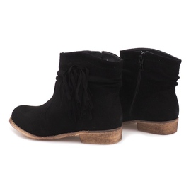 Bottines Daim Jodhpur boots ZY9040 Noir le noir 1