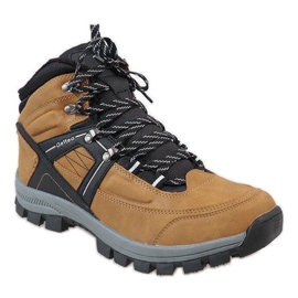Bottes de neige isolées camel T-1866 brun 1