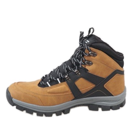 Bottes de neige isolées camel T-1866 brun 2