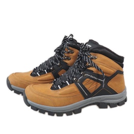 Bottes de neige isolées camel T-1866 brun 3