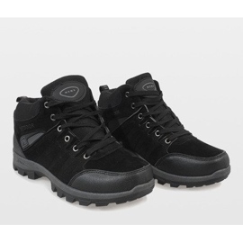 Bottes de neige isolées noires KFT001 2
