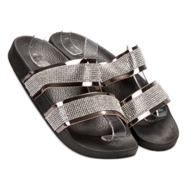 Erynn Pantoufles Noires 1