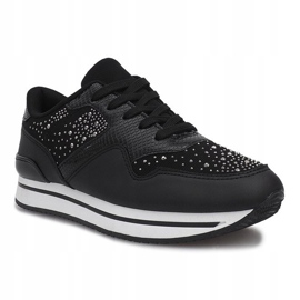 Baskets sport noires Odette 2