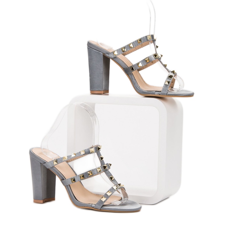 SDS Rock sandales à talons hauts gris 1 SDS Rock sandales à talons hauts gris 1
