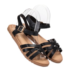 BLESS Sandales noires classiques le noir 1