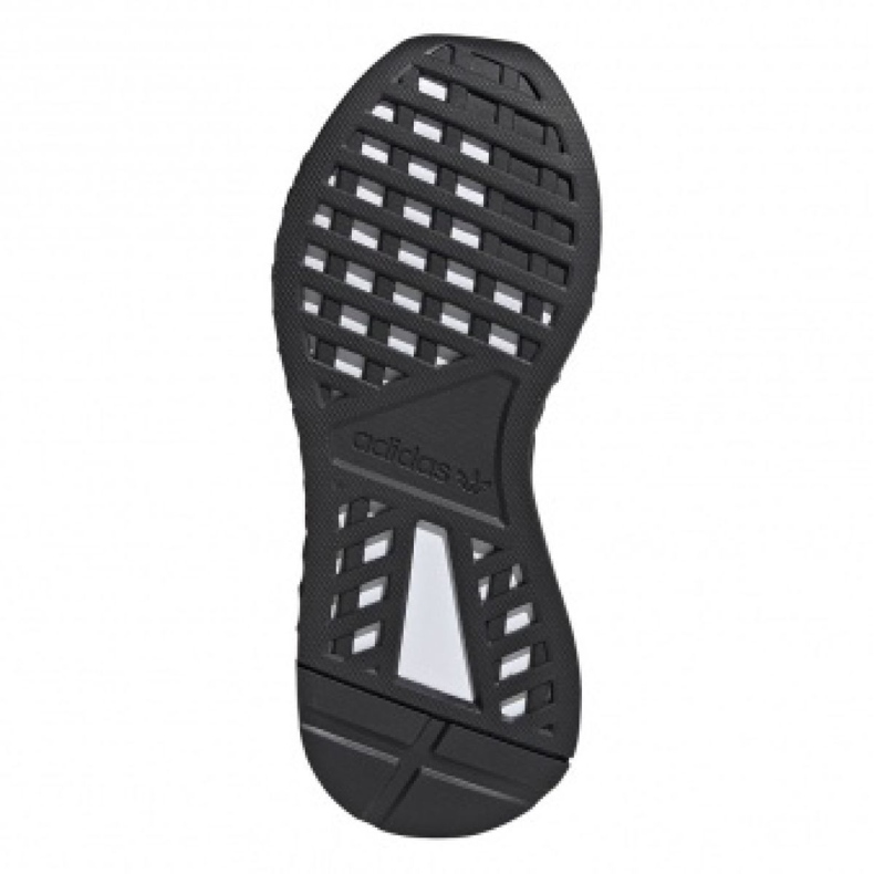 Chaussures Adidas Originals Deerupt Runner Jr CG6840 blanc noir 1